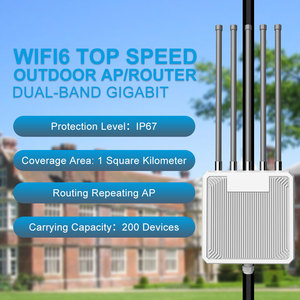 <span class=keywords><strong>Access</strong></span> <span class=keywords><strong>Point</strong></span> WiFi6 Outdoor IP67 3000Mbps, CPE Wireless 1KM con 5 <span class=keywords><strong>Antenne</strong></span>, Supporto Mesh e IPv6, Stazione Base Wireless per 200+ Utenti HW3000L - Product Image 3