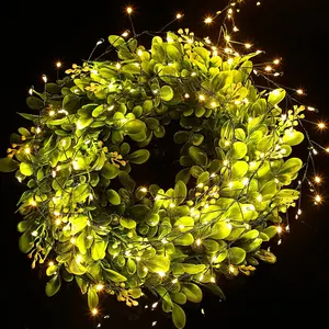 wholesales 200 LED fireworks firecrackers String lights Garland Battery Lamp for Home Wedding Indoor Decoration Holiday Lighting