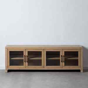 Mueble de almacenamiento de madera para sala de estar con cajones y estantes, unidad organizadora de muebles modernos para el hogar - Product Image 3