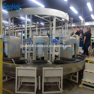 Ligne d'assemblage de machines de nettoyage à sec automatiques SanHok - Certifiée CE, multi-tension, capacité de 20 unités/jour, soudage robotisé et étanchéité - Product Image 5