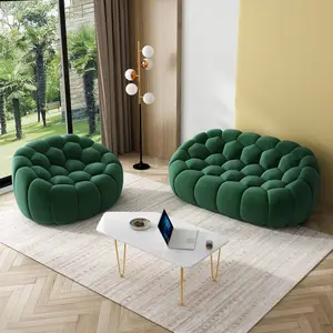Sofa gelembung sampel wanita, Ruang Tamu murah minimalis Italia Couche Femme Pink
