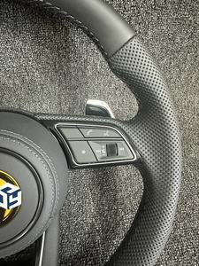 Volante Deportivo de Cuero Alcantara para VW/Volkswagen GTI, Compatible con Golf 6 7 Serie R, Passat B8 Mk7 MK8, <span class=keywords><strong>Arteon</strong></span>/CC, Modelos Jetta - Product Image 2