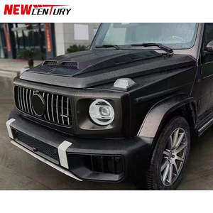 Para 2019 <span class=keywords><strong>Mercedes</strong></span>-Benz <span class=keywords><strong>Clase</strong></span> G W464 Modificación W454AMG Parachoques delantero de plástico, rejilla, cejas de rueda, cuerpo circundante - Product Image 2