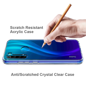 Custodia per paraurti antiurto trasparente in TPU trasparente per <span class=keywords><strong>Xiaomi</strong></span> <span class=keywords><strong>Redmi</strong></span> <span class=keywords><strong>Note</strong></span> 8 9 10 <span class=keywords><strong>11</strong></span> 13 14 <span class=keywords><strong>Cover</strong></span> posteriore protettiva per telefono - Product Image 5
