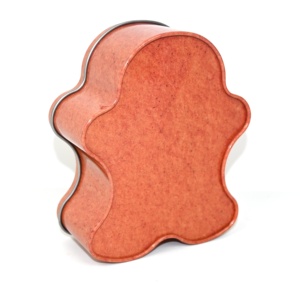 Ready Stock Gingerbread Man Shaped Tin <b>Box</b> Christmas Food Grade <b>Metal</b> Tin Can For Cookie Candy Chocolate Holiday Gift Packaging - Product Image 3
