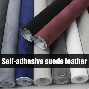 Modification Intérieure de <span class=keywords><strong>Voiture</strong></span> : Film Adhésif de Luxe en Vinyle Velours Suédine de Qualité Supérieure, Changeant de Couleur, Protection UV/IR pour Portières - Product Image 2