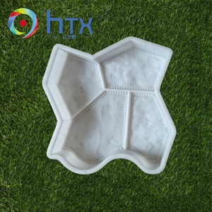 Bahçe yolu kaldırım beton kalıp interlok finişer kalıpları plastik beton kalıp için - Product Image 6