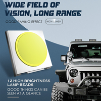 HAIZG Lampe de travail à LED 40W Étanche IP67Auto Truck Led Bar Utv Syv Off Road Car 4X4 Offroad Led Light Bars