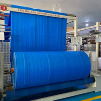 Rouleaux de tissu tissé en PP de 1,2 m de large, respirant et extensible, en polyester tricoté chaîne pour sacs jumbo de 1000 kg – Vente en gros