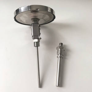 テーパードサーモウェル付き温水温度計ユニバーサルタイプバイメタル温度計 - Product Image 6