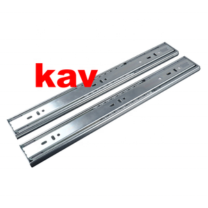 Soft Close Full Extension 45mm Width Heavy Duty Telescopic Channel Ball Bearing Drawer <strong>Slide</strong> <strong>Rail</strong> for Kitchen Cabinets 21-30kg - Product Image 2