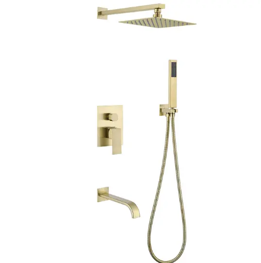 8 Inch Ultra Thin Modern Brass