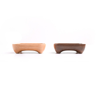 Assiettes carrées en bois naturel massif en frêne, plateaux de service, vaisselle jetable – Vente en gros