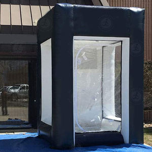 Comercial niños fiesta airblown Cash catching cabina inflable dinero soplado máquina para <span class=keywords><strong>publicidad</strong></span> - Product Image 1
