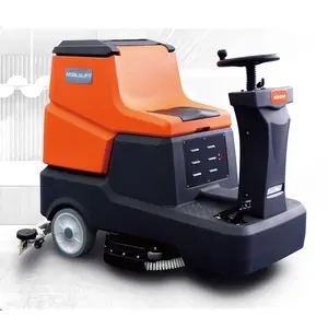 Noblelift New 810mm 120L 150L Ride-on Warehouse Supermarket Commercial floor scrubber machine