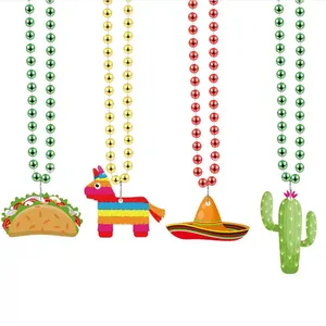 Fiesta Bead Necklaces  Fiesta Party Supplies