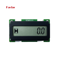Timer Digitale Compatto con Display LCD, Contatore Orario 4.5-18V DC 26x7.7mm, Fornitura Diretta dalla Fabbrica