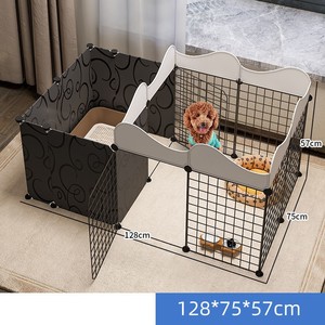 Venta al por mayor desmontable duradero perro jaula de metal portátil <span class=keywords><strong>Mental</strong></span> Pet Valla para perro interior - Product Image 3