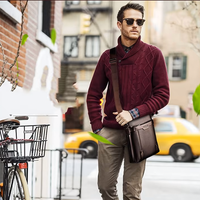 Sacs bandoulière de luxe pour hommes, tendance 2026, pour affaires et décontracté