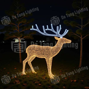 Luz decorativa para ciervos para exteriores, resistente al agua Ip65, para interiores/exteriores, festivales, parques, paisajes, forma de vida silvestre natural, duradera, ecológica - Product Image 4