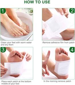 <span class=keywords><strong>Detox</strong></span> Voetkussentjes Private Labels Authentieke Kruidenreinigende Voetpleister Organisch Voor Body Pure - Product Image 4