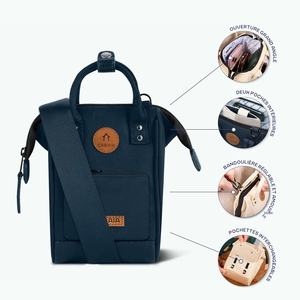 <span class=keywords><strong>Sac</strong></span> bandoulière Cabaa Nano pour femme avec deux sangles et fermeture à glissière - Product Image 2