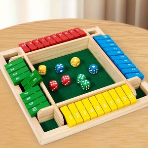 Classics Tabletop Phiên Bản Pub Hội Đồng Quản Trị Trò Chơi Gói Quà Tặng Bằng Gỗ Bảng Bảng Toán Trò Chơi Đóng Hộp Xúc Xắc Trò Chơi Cho Người Lớn Trẻ Em - Product Image 2
