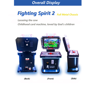 Équipement de divertissement intérieur, machine de jeu de combat à pièces, machine d'arcade, Street Fighter, anglais - Product Image 3
