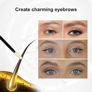 Sérum de croissance des cils et <span class=keywords><strong>sourcils</strong></span> OEM à la kératine, végétalien, sans huile, avec peptides, <span class=keywords><strong>pour</strong></span> extensions de <span class=keywords><strong>sourcils</strong></span>, marque privée, ensembles de traitements - Product Image 3