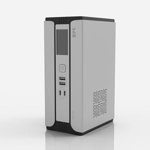 SKE 30000mah DC UPS Grande capacité de batterie Sortie 45W DC <span class=keywords><strong>5V</strong></span> 9V 12V 3.75A Affichage LCD USB TYPE-C Port POE avec charge solaire 22V - Product Image 4