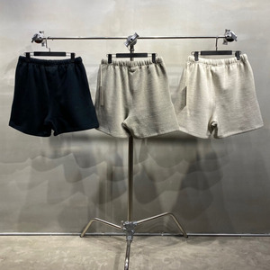 Pantalones Cortos Deportivos Casuales de Algodón Transpirable para Hombre, Estilo Hip Hop, Cintura Elástica con Cordón, Estampados - Product Image 5