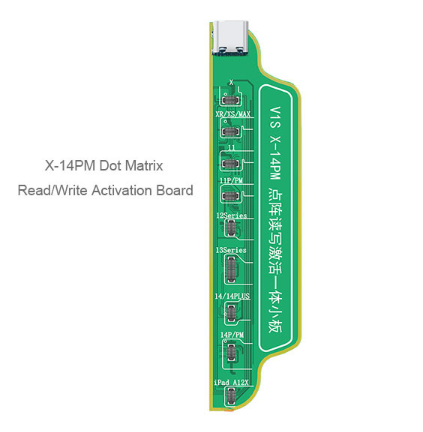 2023 Newest JCID V1SE Tester for X-14 True Tone Recovery FACE ID Dot Matrix Repair X-14ProMax Battery Date Read Write Repair