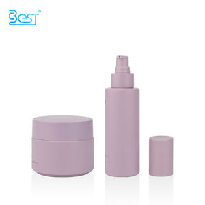 Lusso 100g 100ml barattolo di vetro viola opaco cosmetico 5g 10g 20g 30g 50g 200g 250g barattolo di crema di vetro <span class=keywords><strong>lavanda</strong></span> personalizzato con coperchio colorato - Product Image 6