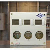 Boîtier de distribution industriel 3 prises DP MCB en métal pour usage extérieur et intérieur OMDMS KK55 Fournisseur en gros d'Inde