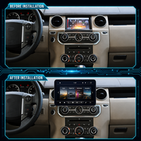 Lecteur multimédia Android 8,4 pouces TFT LCD pour Land Rover Discovery 4 2010-2011, navigation GPS, CarPlay, mains libres, plug and play