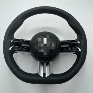 Volant de direction de voiture amélioré pour Mercedes Benz 2010-2020 au style AMG <span class=keywords><strong>2023</strong></span> avec commande tactile en cuir - Product Image 1