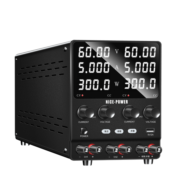 Factory SPS605-2KD 60V 5A Dual Channel Output DC Power Supply Adjustable Regulator Switching Power Supply Phone Repair