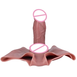 SXXY Silicone Realistic Large Thick Hollow <b>Dildo</b> With Boxer Shorts Silicone Panties Penis Sleeve Cock Extender Sex Toys for Men - Product Image 6