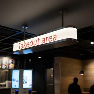 صناديق إعلانية مضيئة مخصصة للاستخدام الخارجي والداخلي، لافتات إعلانية نحيفة - Product Image 1