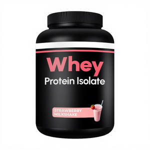Toptan OEM özelleştirilmiş çilek lezzet Whey izole <span class=keywords><strong>Protein</strong></span> tozu - Product Image 1