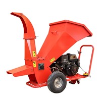 Broyeur de bois à moteur à essence Loncin/Ducar 15HP homologué CE TUV pour usage domestique, lames de broyeur, broyeur de bois