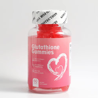 Gummies de glutathion pour la peau, suppléments de collagène, gummies de L-glutathion, gummies blanchissants pour la peau, marque privée OEM ODM