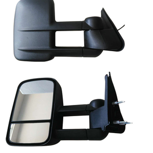 Nuevo Espejo Lateral Extensible Negro de Alta Calidad con ABS+Vidrio para Land Cruiser Serie 100 1998-2007 para Remolque - Product Image 3