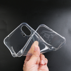 <span class=keywords><strong>Coque</strong></span> de télé<span class=keywords><strong>phone</strong></span> transparente transparente pour rien télé<span class=keywords><strong>phone</strong></span> 1 2 2a couverture arrière en silicone TPU directe d'usine mobile - Product Image 6