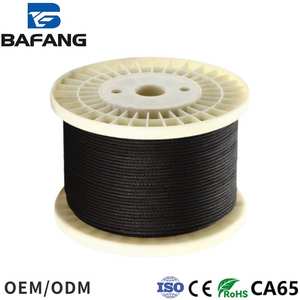 שימוש בכבל פלדה נירוסטה עם ציפוי שחור, דגם SS304 ו-SS316 במלאי - Product Image 2