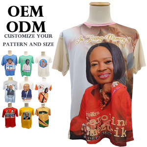 Promotion Wholesale President Campaign Election Blank T-Shirt Printing Custom T Shirt