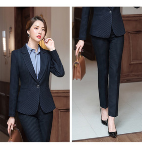 Nanchang Auyan Hot <span class=keywords><strong>Sale</strong></span> Herbst Modisches Temperament Damen anzug Formelle Über hose 3-teiliger Damen anzug und <span class=keywords><strong>Blazer</strong></span> - Product Image 2