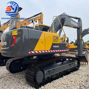 รถขุดไฮดรอลิกตีนตะขาบ Volvo EC240 มือสอง ขนาด 24 ตัน |   เครื่องจักรก่อสร้างสำหรับงานหนัก - Product Image 2
