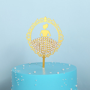 3/4pcs Ensemble de décorations de gâteau d'<span class=keywords><strong>anniversaire</strong></span> papillon Créatif Coloré Imprimé Espagnol Joyeux <span class=keywords><strong>Anniversaire</strong></span> Fournitures de décoration de gâteau Vente en gros - Product Image 4