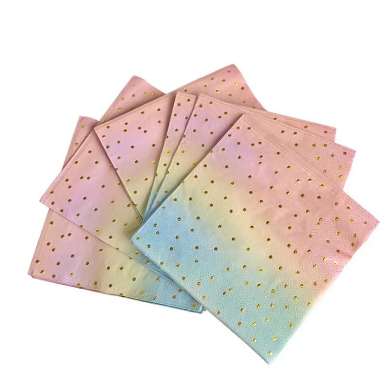 Servilletas de colores 25 piezas